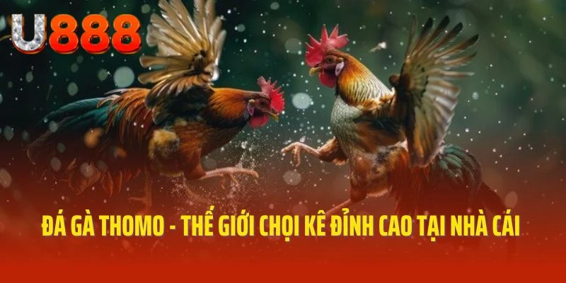 Đá gà thomo kịch tính tại U888