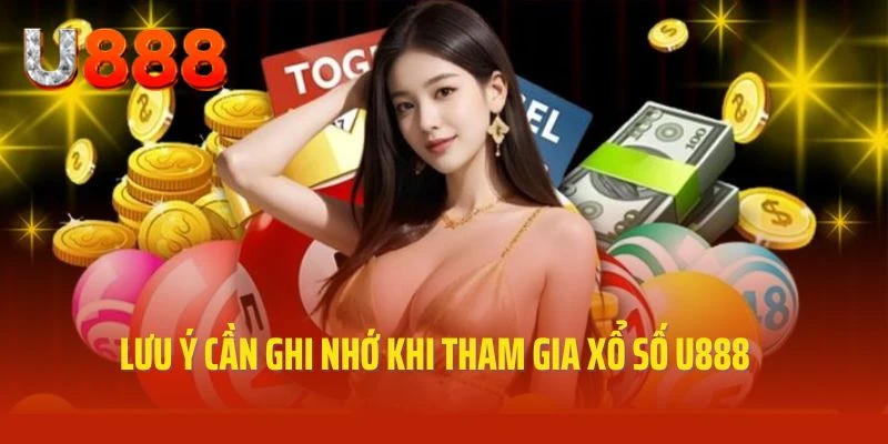 Lưu ý cần ghi nhớ khi tham gia xổ số U888